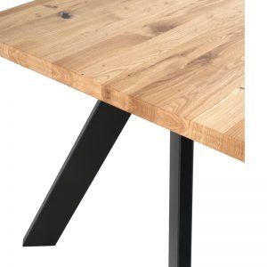 mesa madera pies negros