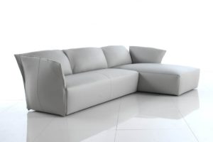 sofà blanc modern