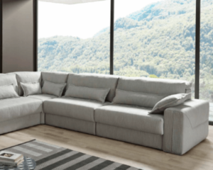 sofa gris