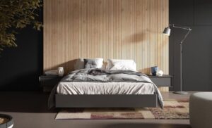 dormitorio listones madera